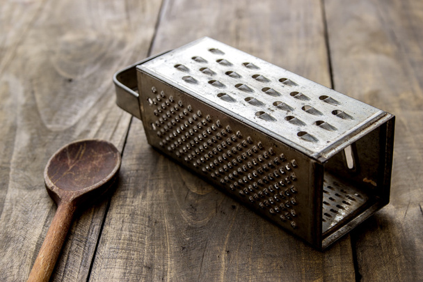 natural aged old rusted grater - Foto, Imagen