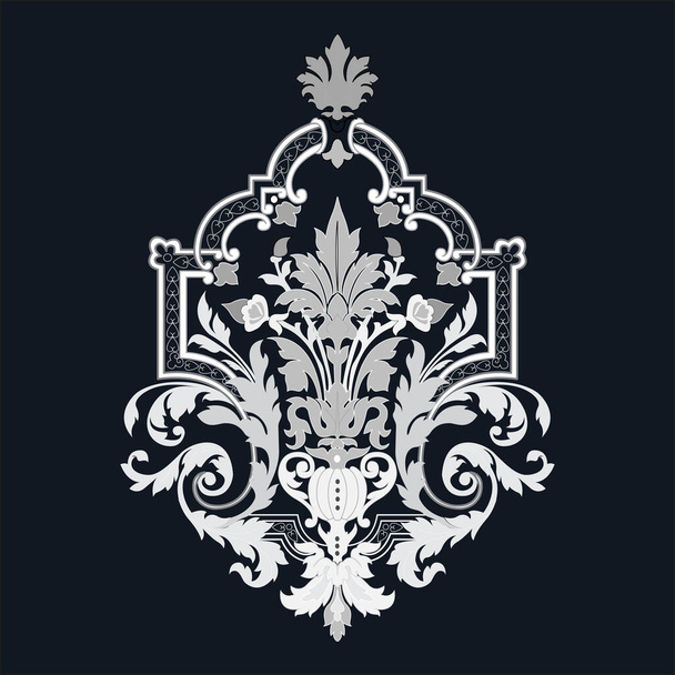 Flower Mandala. Vintage decorative elements. Oriental pattern, vector illustration. Islam, Arabic, Indian, Moroccan, Spain, Turkish, Pakistan, Chinese, mystic, ottoman motifs. - Vector, Imagen