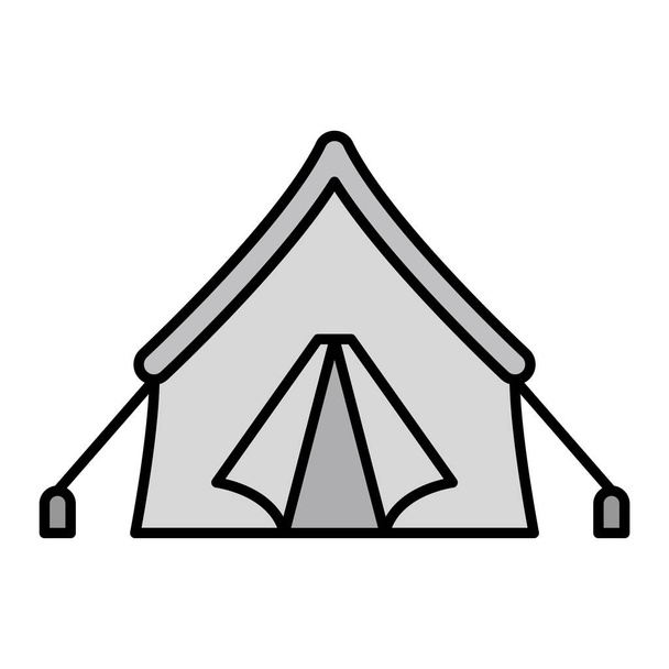 tourist tent vector icon illustration design - Vettoriali, immagini