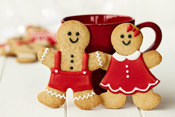 Gingerbread couple - Photo, Image
