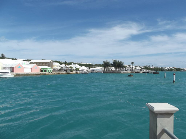 Bord de l'eau de la ville historique de St. George, Grand Bermudes, Bermudes - Photo, image