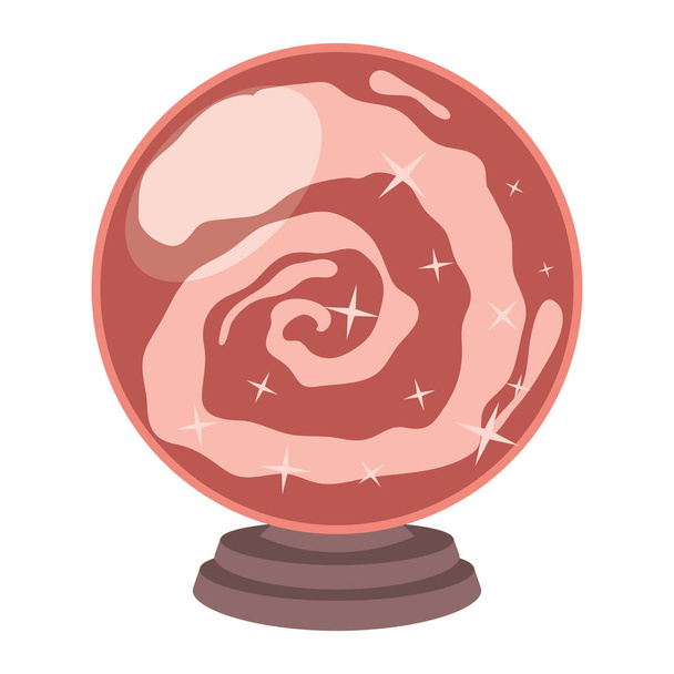 red crystal ball - Vector, Image