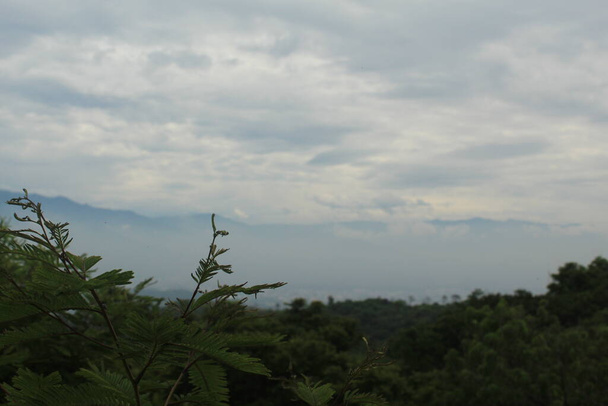 view of the mountain and the sky - Photo, Image