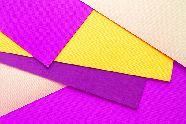 Abstract paper - colorful background, creative design from paper wallpaper. Bright saturated geometry. - Fotó, kép