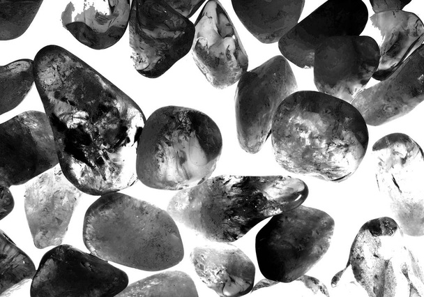 Фон поперечного сечения кристалла. Натуральный полупрозрачный ломтик кристалла агата. Макрокрупный план руды, абстрактная структура - Фото, изображение