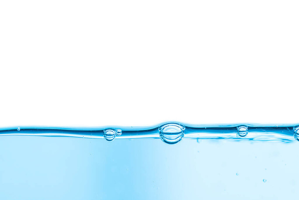 Підводні повітряно-блакитні бульбашки використовують для тла
 - Фото, зображення