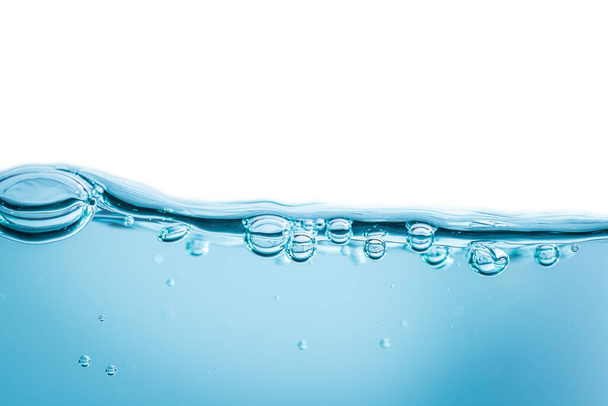 Arkaplan için Su altı Mavi Kabarcıkları kullanılıyor - Fotoğraf, Görsel