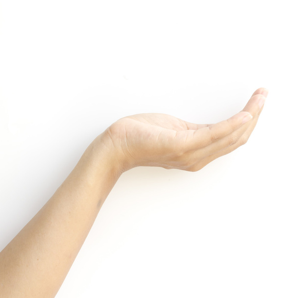female open hand - Foto, imagen