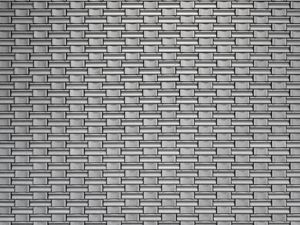 Image of tiled gray wall concrete texture pattern - 写真・画像