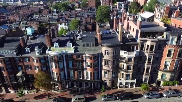 Luftaufnahme des Boston Common Park, Vereinigte Staaten - Filmmaterial, Video
