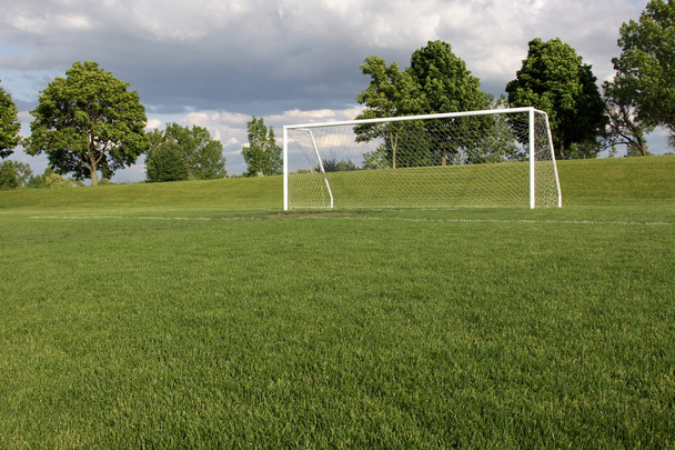 Soccer Goal Vacancy - Foto, afbeelding
