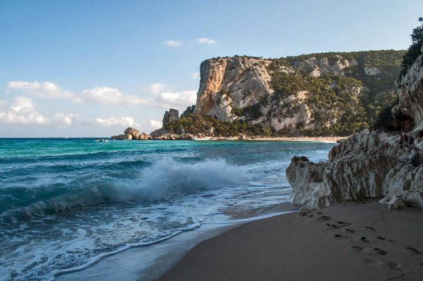A small beach Cala Luna on the west coast of the island of Sardinia (Italy) - Photo, Image