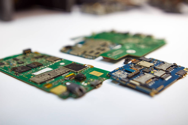 Motherboards for mobile phones and devices - Foto, afbeelding