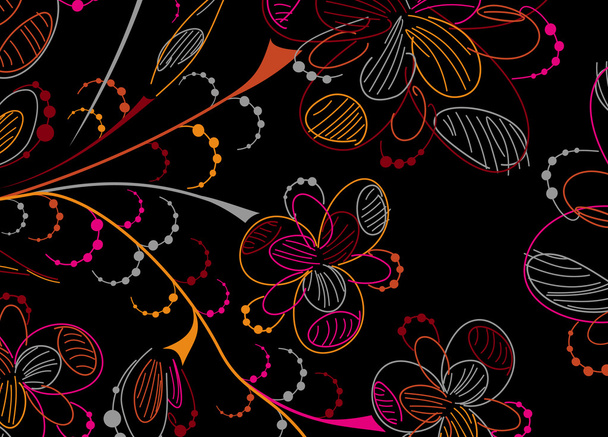 Floral background - ベクター画像