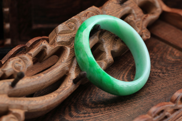 Jade bracelet - Photo, Image