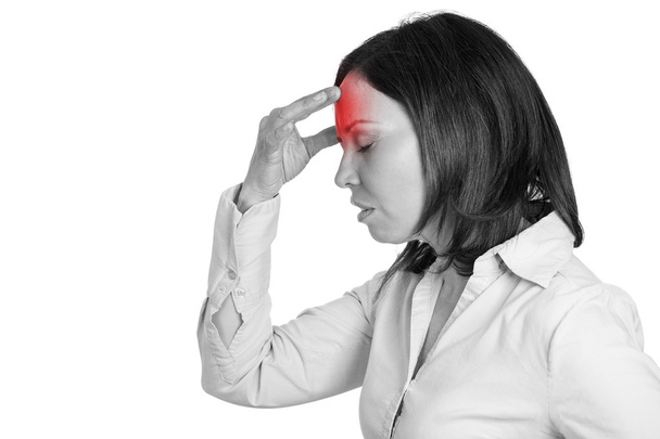 woman having headache - Photo, Image