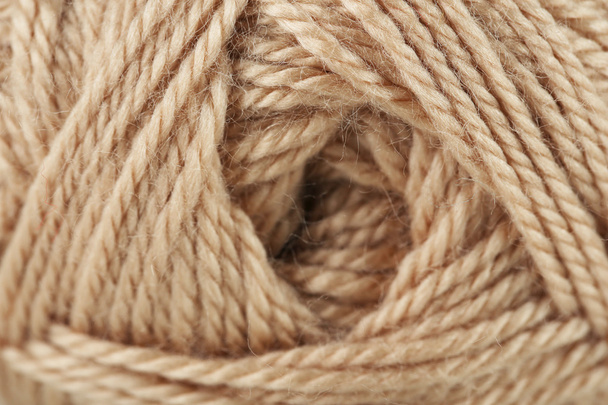 Knitting yarn texture, close up - Фото, зображення