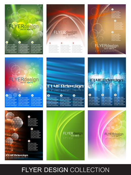 Collection Flyer design, ensemble de bannière d'entreprise pour la conception de couverture
 - Vecteur, image