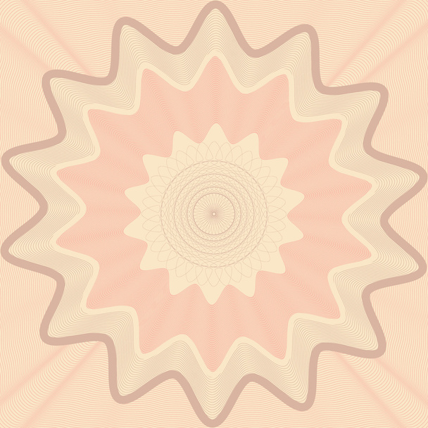 vector illustration abstract pattern guilloche - Διάνυσμα, εικόνα