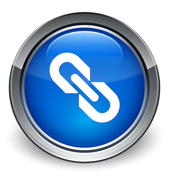 Kapcsolat ikon fényes kék gombot - Fotó, kép