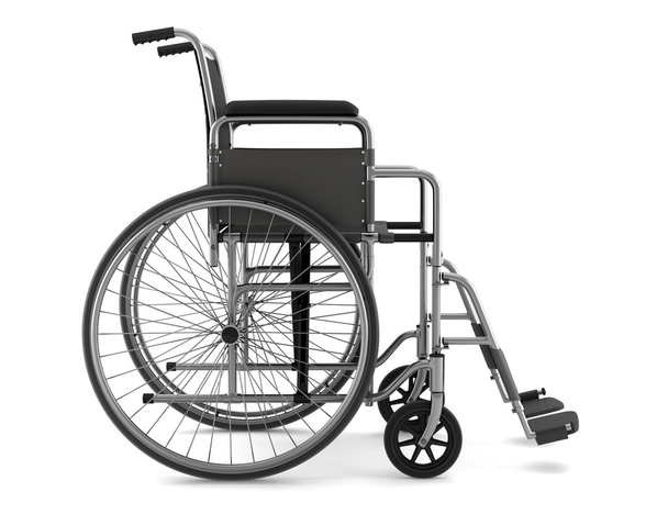 Инвалидное кресло на белом фоне с вырезкой
 - Фото, изображение