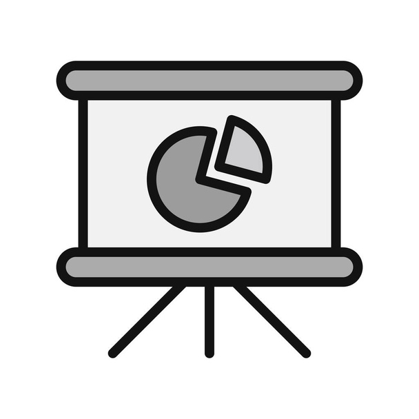 Pie Chart simple icon, vector illustration - Διάνυσμα, εικόνα
