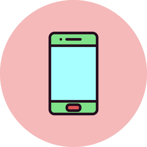Smartphone icon, vector illustration design - Vektör, Görsel