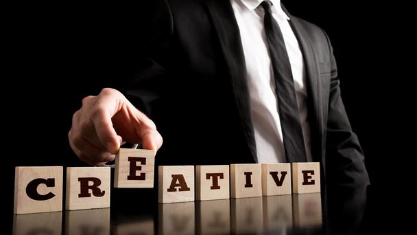 Simple Creativity in Business Concept - Photo, Image
