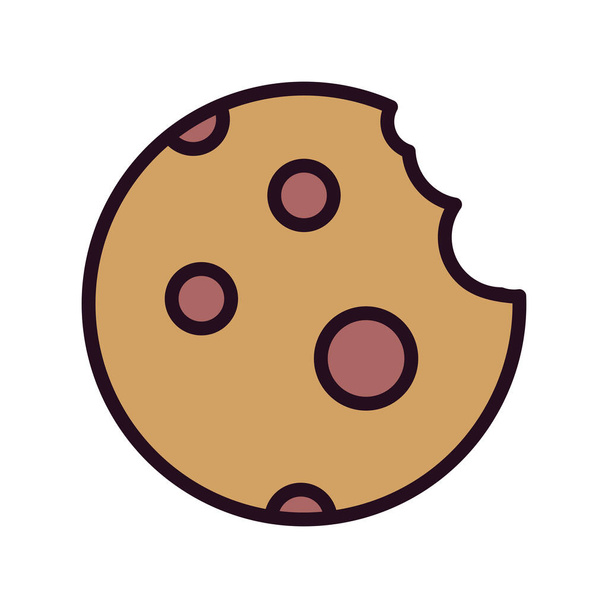 Vektor-Symbol für persönlichen und kommerziellen Gebrauch, Cookie - Vektor, Bild