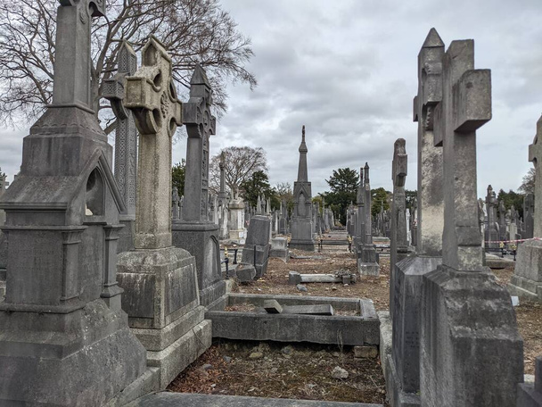 Glasnevin Cemetery, the biggest cemetery of Dublin, Ireland - Photo, Image