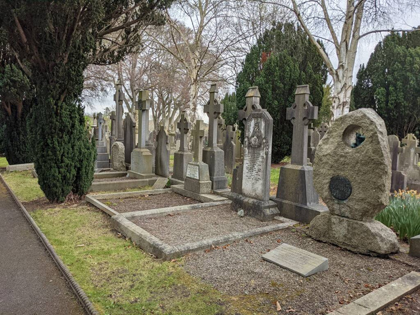 Glasnevin Cemetery, il più grande cimitero di Dublino, Irlanda - Foto, immagini