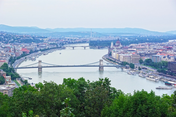 Aerial view of Budapest - Fotó, kép