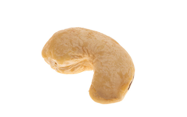 cashewpähkinä eristetty valkoisella pohjalla - Valokuva, kuva