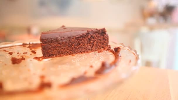 Chocolate cake - Video, Çekim