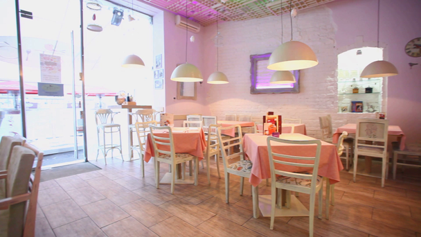 belső étterem - Felvétel, videó