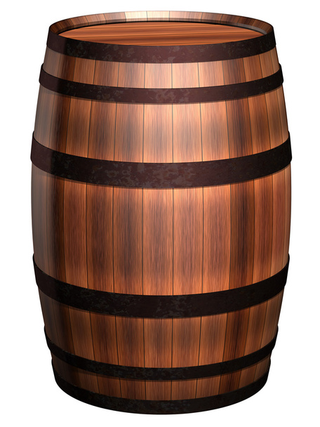 Velho barril
 - Foto, Imagem
