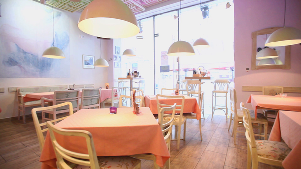 belső étterem - Felvétel, videó