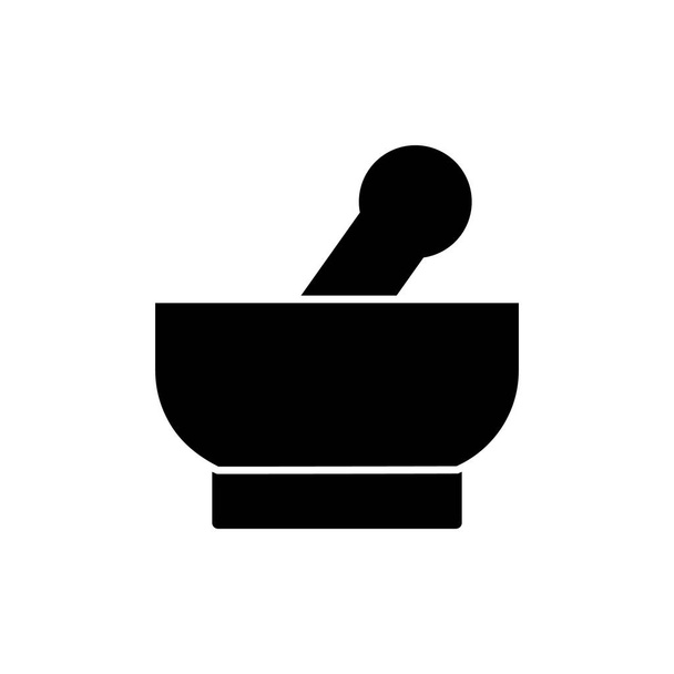 Mortar Icon Vector Illustration Logo Template  - Διάνυσμα, εικόνα