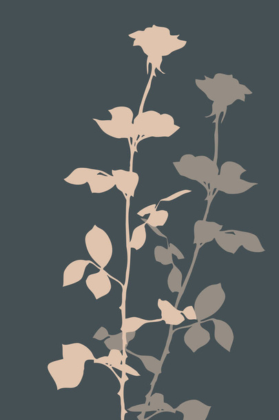 Printable trendy botanical card. Use for cover, wallpaper, wall art. - Foto, imagen