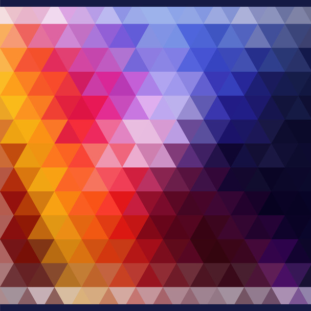 Colorful mosaic background - Vector, Imagen