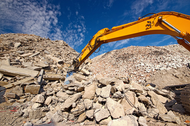 Construction demolition waste site - Photo, Image