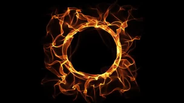pierścień ognia - Materiał filmowy, wideo