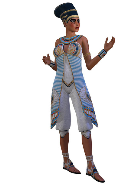 3d illustration of an egyptian woman - Photo, Image