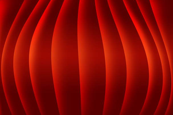 abstracte rode golf achtergrond - Foto, afbeelding