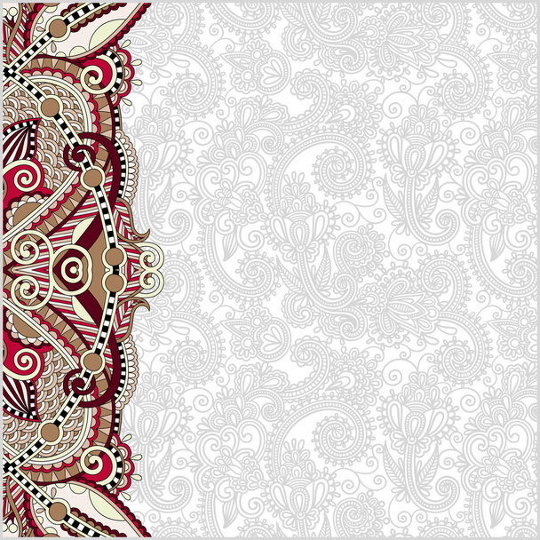 vintage floral background for your design - Vektor, obrázek