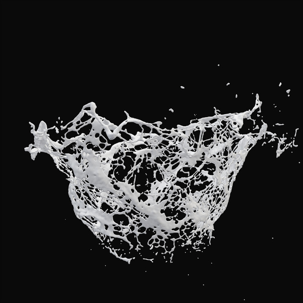 Milk splashes - Photo, Image