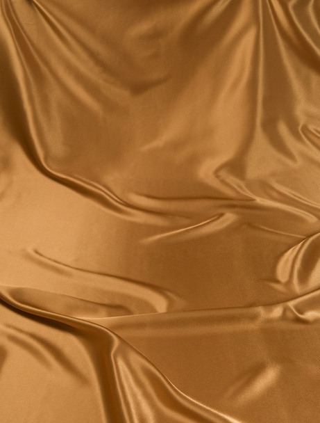 Gold Draped Satin Background - Foto, afbeelding