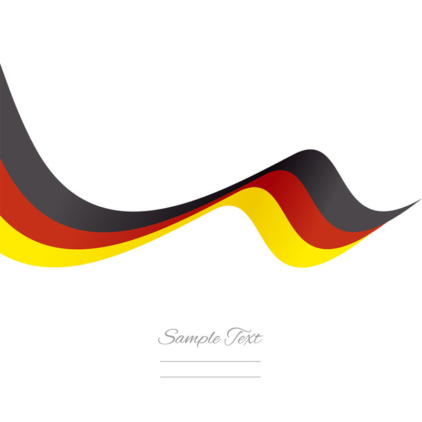 Abstract German ribbon vector - Vector, Imagen