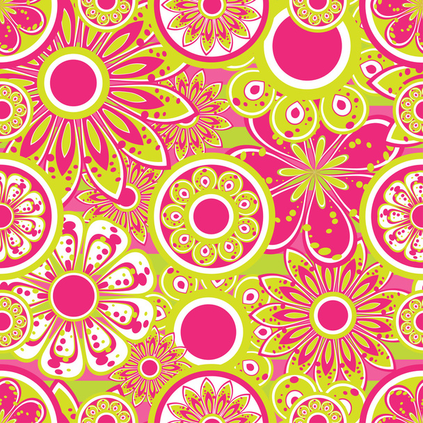 Flower pattern seamless - Vector, afbeelding