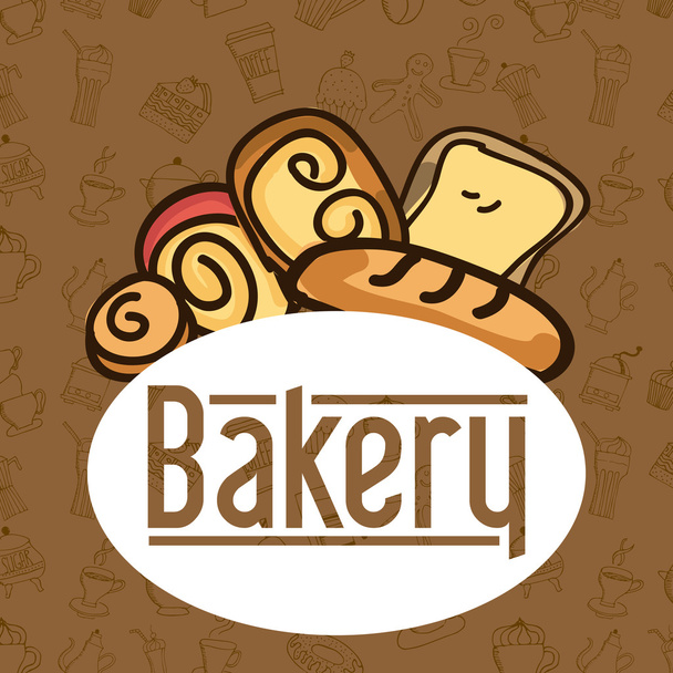bakery design  - Vektor, obrázek